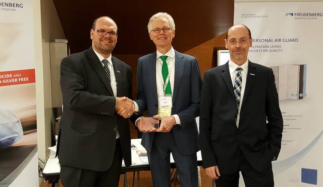 Freudenberg Filtration Technologies wins first FILTREX Innovation Award ...