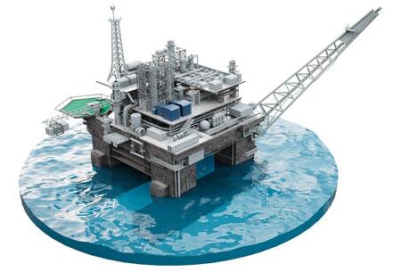 Oil and gas industry offshore and onshore